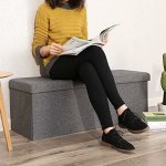 Songmics Taburet Echalt tmavě šedý – Zbozi.Blesk.cz