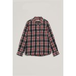 Gant Checked Flannel Bd Shirt Evening Blue – Zboží Dáma