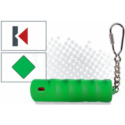 KKS Obranný sprej kličenka CS 3000 Life Guard 15ml zelený – Sleviste.cz