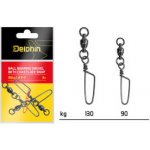 DELPHIN Obratlík Ball Bearing Swivel with Coastlock Snap nosnost 130 kg – Zboží Dáma