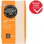 Hearty Food Co. Rýže kulatozrnná 1 kg – Sleviste.cz