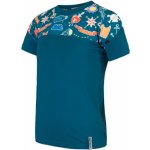 SENSOR COOLMAX IMPRESS dětské triko krátký rukáv safír/boys tattoo – Zboží Dáma