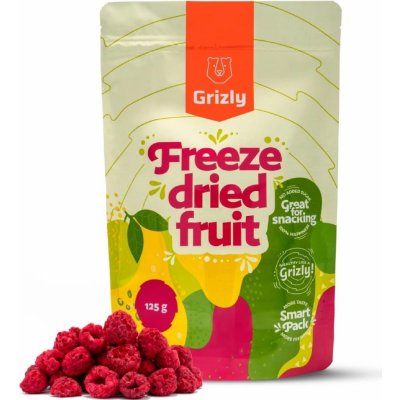 Grizly Maliny lyofilizované XXL 125 g – Zboží Dáma