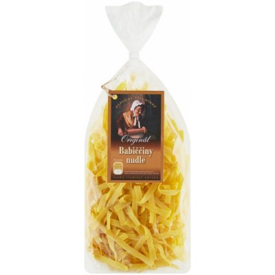 Babiččiny nudle válcované široké 330g – Zbozi.Blesk.cz