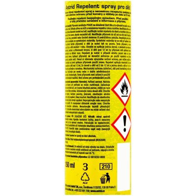 Astrid Kids repelent spray 150 ml – Zboží Mobilmania