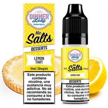 Dinner Lady Nic. Salts Lemon Tart 10 ml 20 mg