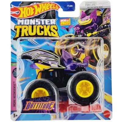 Mattel Hot Weels® Monster Trucks Kaskadérské kousky Battitude Mattel HCP38