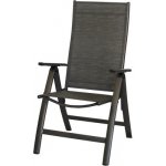 SUN GARDEN polohovací křeslo LONDON čer+antracit – Zboží Dáma