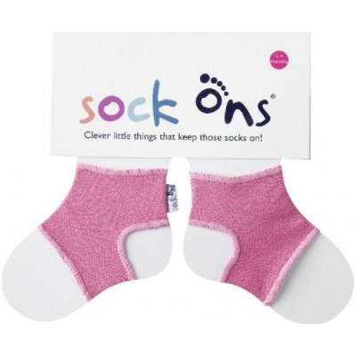 Sock Ons Držáky na ponožky Classic- Fuchsia