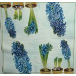 Ubrousek květiny - modrý hyacint