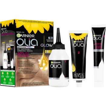 Garnier Olia Glow barva na vlasy 8.12 duhová blond