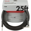 FENDER Professional Series Instrument Cable Straight-Angle 10 Black