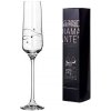 Sklenice Diamante sklenice na šampaňské Spiral 190 ml