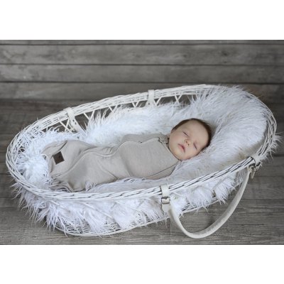 Sleepee Zavinovačka First Step Swaddle s čepičkou Béžová – Zboží Dáma