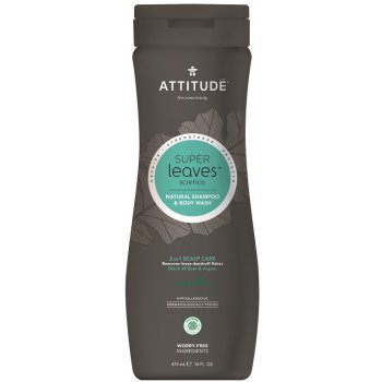 Attitude Super leaves proti lupům pánský Shampoo & tělové mýdlo 473 ml