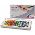 Voskovky na textil Pentel Arts 15 barev – Zbozi.Blesk.cz