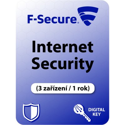 F-Secure Internet Security 3 lic. 1 rok elektronicky (FCIPOB1N003G1) – Zboží Mobilmania