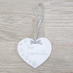 Andreas keramika Keramické závěsné srdce Pro maminku, 11cm Výška:10 x 10 cm – Hledejceny.cz