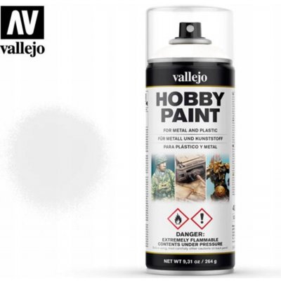 Vallejo Spray Color White 400ml 28010 základová barva ve spreji – Zboží Mobilmania