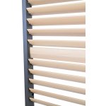 Rojaplast PANEL ZASTÍNĚNÍ WOOD, SKLÁPĚCÍ LAMELY, HORIZONTÁLNÍ 1,3 m pro bioklimatickou pergolu – Hledejceny.cz