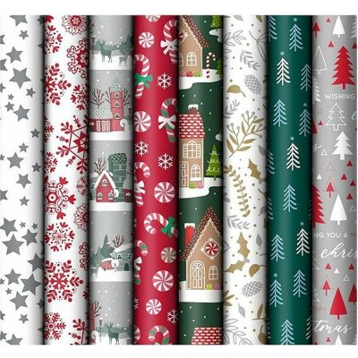 MFP vánoční, role 500 x 70 cm, mix č. 15 - 1 ks (náhodný motiv) – Zboží Mobilmania