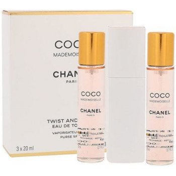 Chanel Coco Mademoiselle EDT 3 x 20 ml pro ženy dárková sada