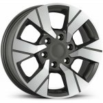 AGT 16282 6.5x16 6x120 ET50 grey matt + polished | Zboží Auto