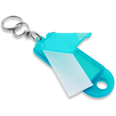 CombiCraft Commbicraft Open Folding Key Štítky tyrkysové 60 x 22 mm 100 ks – Zboží Mobilmania