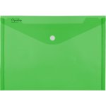 Karton P+P Zakládací pouzdro s drukem - A4, zelené – Zboží Živě