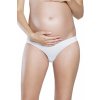 Těhotenské kalhotky Italian Fashion dámské těhotenské kalhotky Mama mini bílé