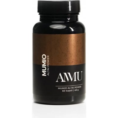 AMMU Mumio Altai Power Shilajit extrakt 10:1 60 kapslí – Hledejceny.cz