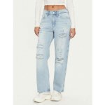 Tommy Jeans dámské džíny high waist DW0DW19618 modré – Zboží Mobilmania