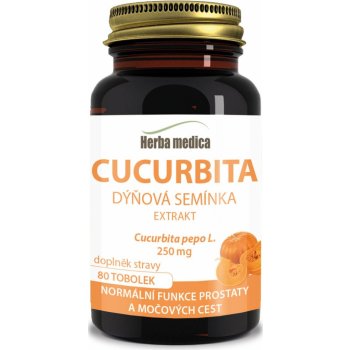 Herba medica Cucurbita dýňová semínka extrakt 250 mg 80 měkkých tobolek