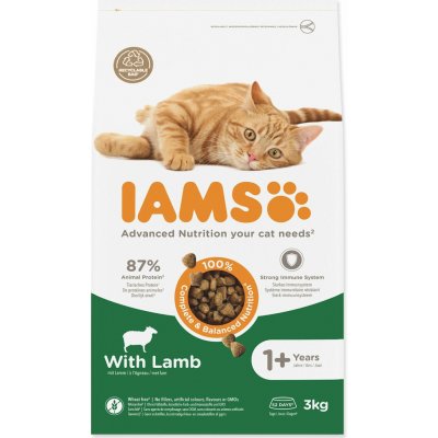 Iams Cat Adult All Breeds Lamb 3 kg – Hledejceny.cz