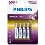 PHILIPS Lithium Ultra AAA 4ks Phil-FR03LB4A/10 – Sleviste.cz