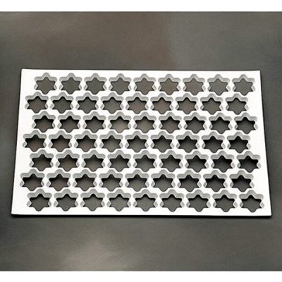 Pavoni Vykrajovátko plast na celý plech (63ks hvězda šesticípá) 58x39cm – Hledejceny.cz