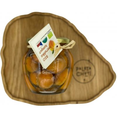Horňácká farma BIO meruňkový kompot celé meruňky 500 ml – Sleviste.cz