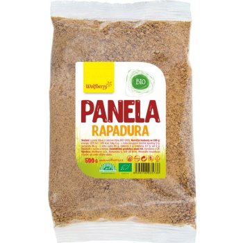 Wolfberry Třtinový cukr RAPADURA panela BIO 500 g