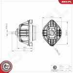 Zavěšení a uložení motoru ESEN SKV 75SKV247 – Zboží Mobilmania