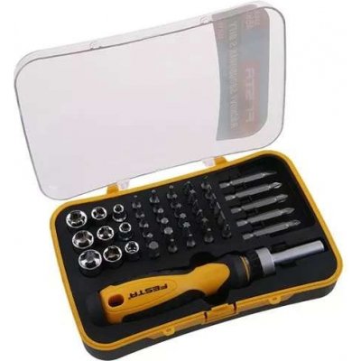 Sada ráčnový šroubovák FESTA s bity CrV 45ks 18419 – Zboží Dáma