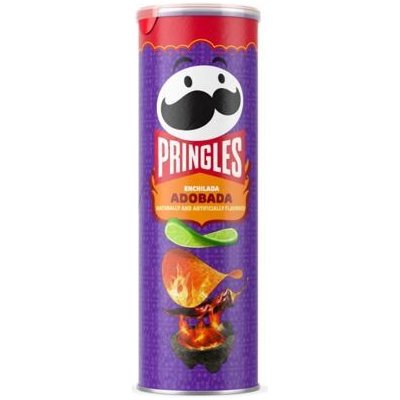 Pringles Enchilada Adobada chipsy s příchutí marinované chilli papričky s limetkou 158 g – Zbozi.Blesk.cz