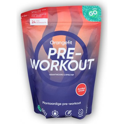 Orangefit Plant Pre-Workout 240g – Zboží Mobilmania