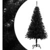 Vánoční stromek VidaXL Umělý vánoční stromek se stojanem černý 150 cm PVC