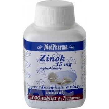 MedPharma Zinek 15 mg 107 tablet