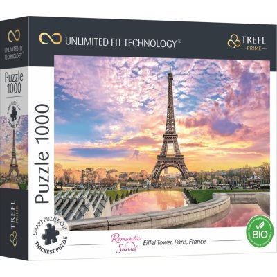 TREFL UFT Cityscape: Eiffelova věž Paříž Francie 1000 dílků – Zbozi.Blesk.cz