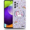 Pouzdro a kryt na mobilní telefon Samsung Picasee silikonové Samsung Galaxy A52 5G Unicorn star heaven čiré