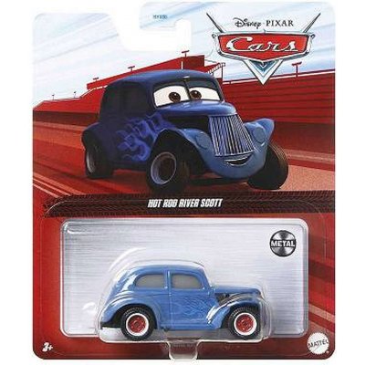 Mattel Cars autíčko Hot Rod River Scott