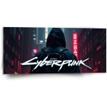 Sablio Obraz Cyberpunk 2077 Pohled do města - 110x50 cm – Hledejceny.cz