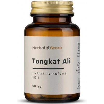 Tongkat Ali kapsle extrakt z kořene 10:1 50 kapslí – Hledejceny.cz