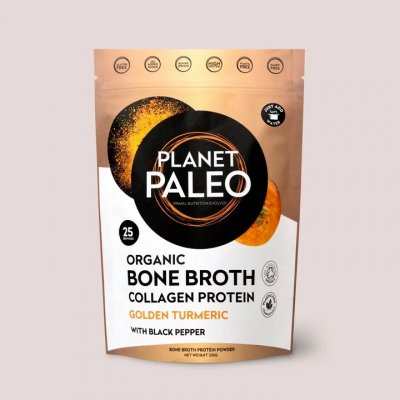 Planet Paleo Bio sušený hovězí vývar z kostí Kurkuma 225 g – Hledejceny.cz
